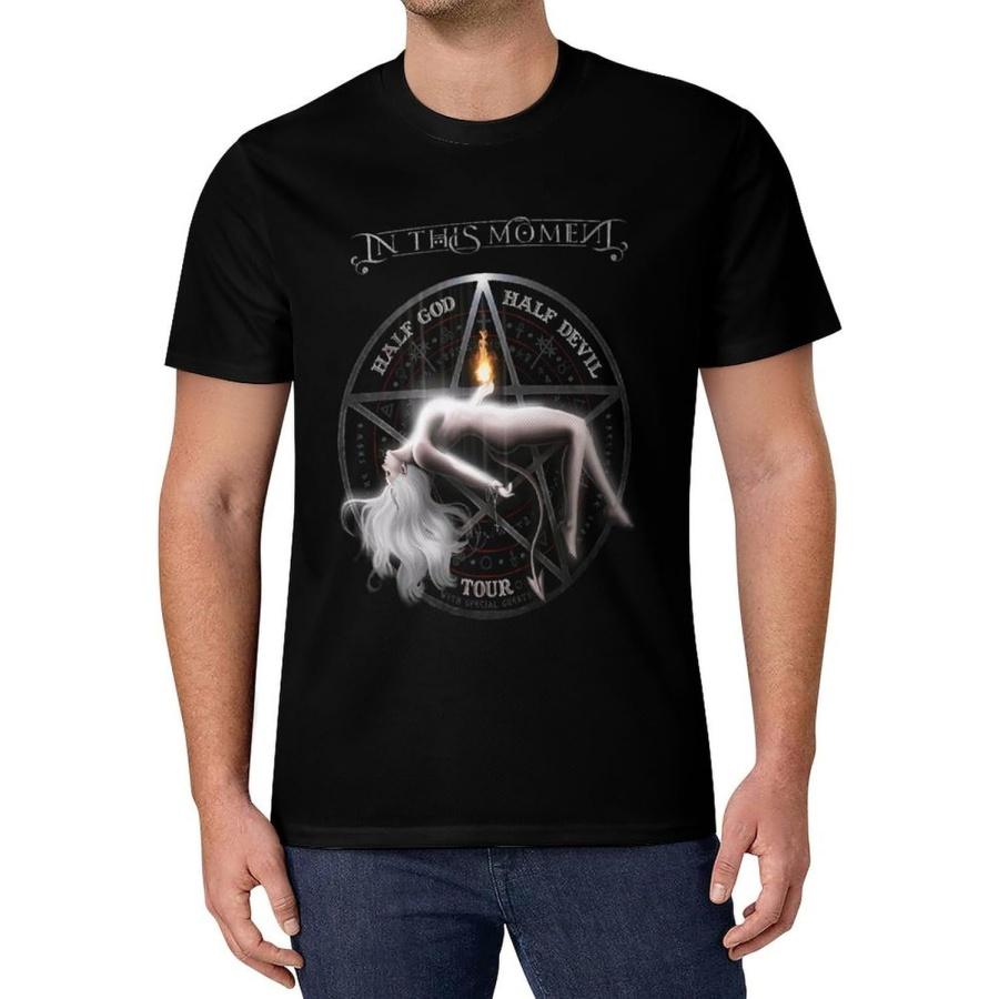 

JOISOMI T Shirts for Men and Women Maria Brink Crew Neck Short Sleeve T-Shirt Sports T-Shirt Unisex XXXXXL чорний