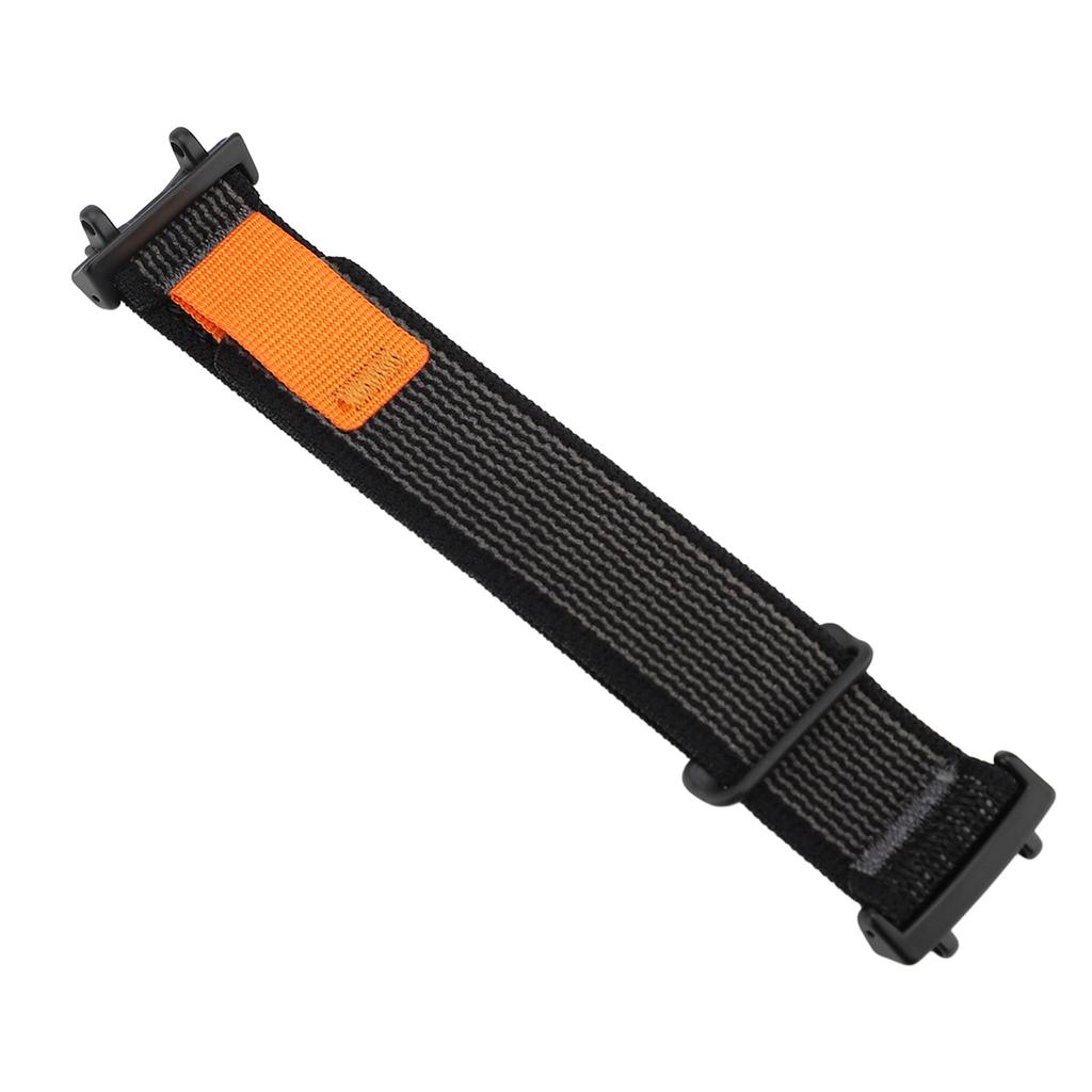 Nylon Sport Loop Watch Band for T Rex 3 Hook and Loop Fastener Replacement Wristband Strap Black