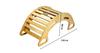 Montessori Wooden Rocker With Xl Cushion, Large For Children, Foldable Deckchair, Pl