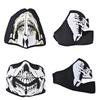 Punk Schedel Neopreen Halve Gezichtsmasker Ski Schaats Snowboard Motorfiets Bescherming