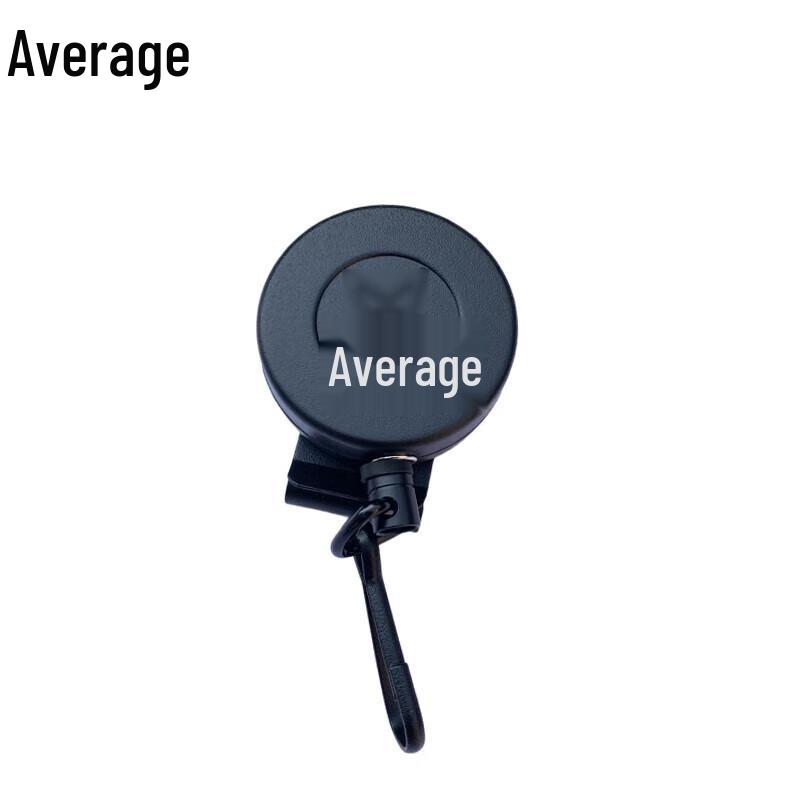 Retractable Stainless Steel Keychain Lanyard