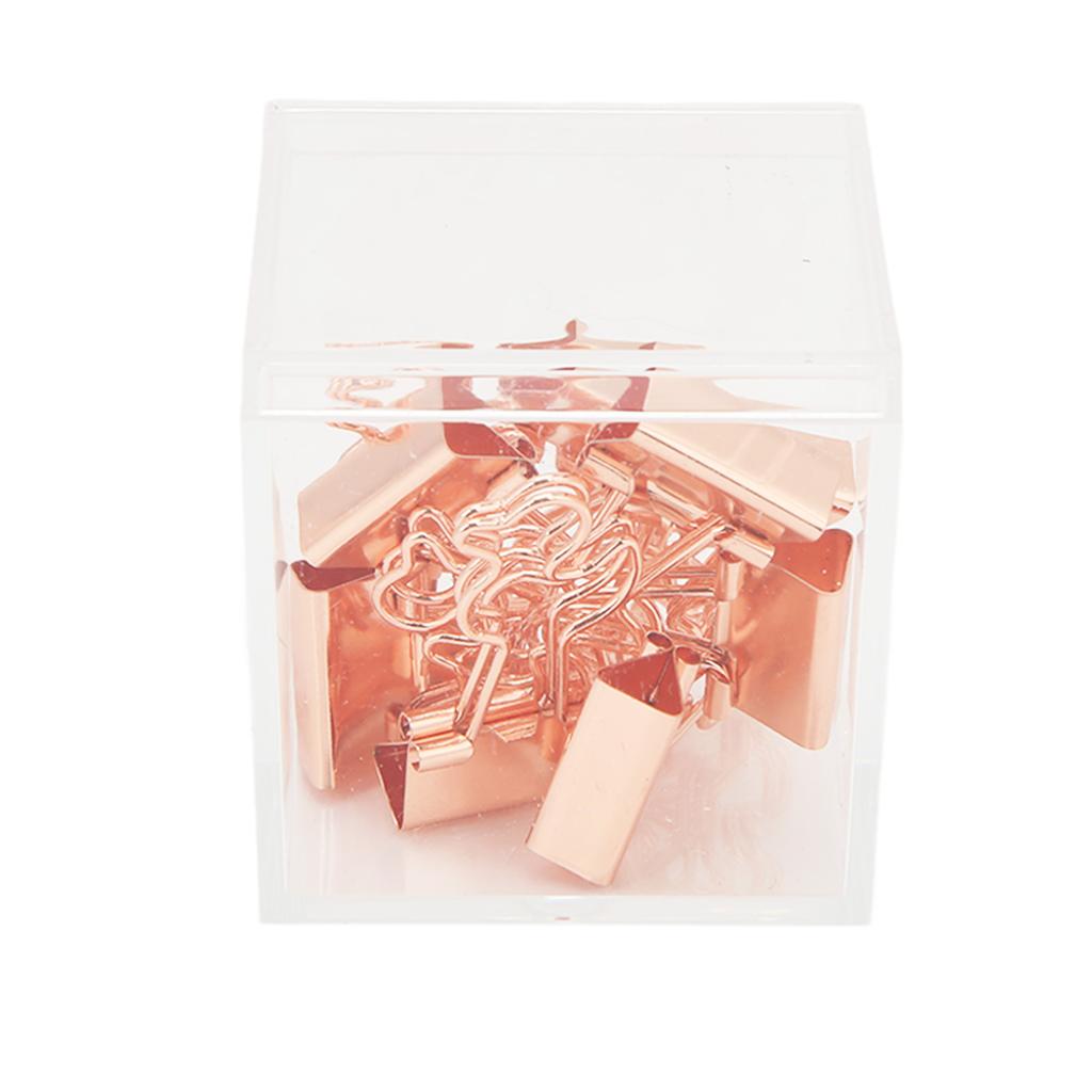 20Pcs Paper Clips Strong Clamping Force Iron Little Design Wide Application Small Clips