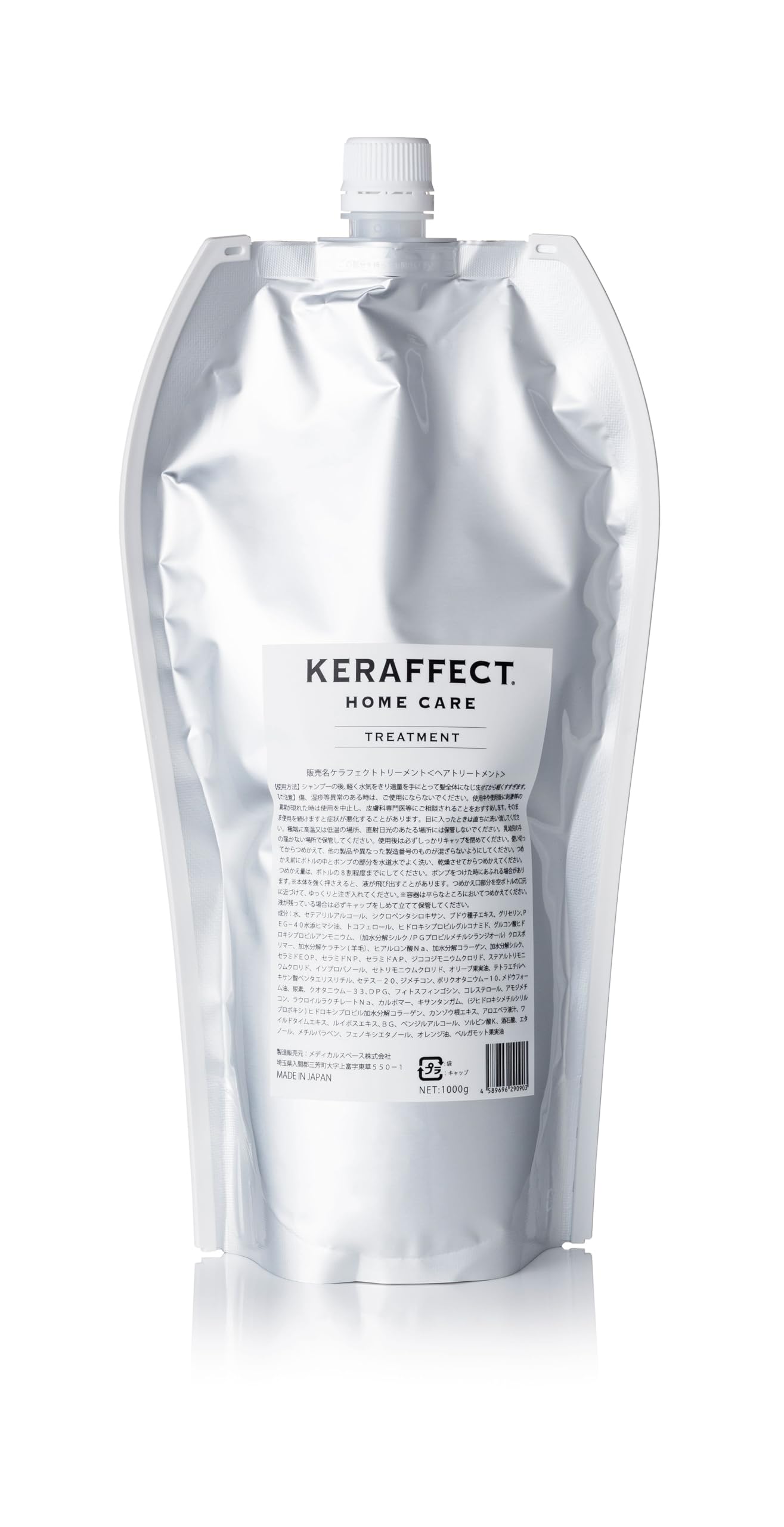 

ЛЕЧЕНИЕ KERAFFECT (Гладкий; плавный) (1000 мл заправка)