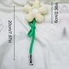 Fashion Trendy Stuffed Keychain Pendant Bag Charm Flower Key Chain Backpack Ornament Accessories