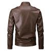 Lederjacke Herren Freizeitjacke Koreanische Version Slim Fit Frühling Herbst Motorradjacke