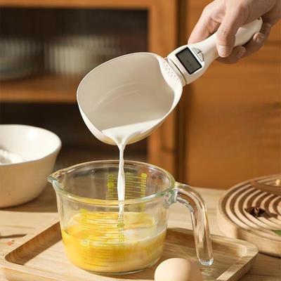 Pet Food Spoon Scale Pets Feeding Measurement Digital Display Kitchen Scale Baking Weighing Spoon LCD Electronic Precision Cup