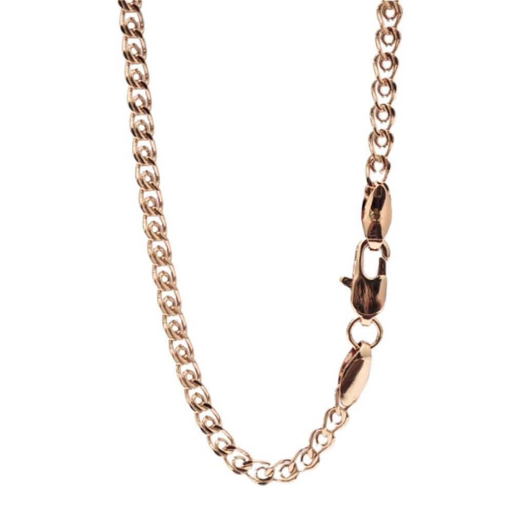 Round Four-leaf Clover Hollow Pendant Rose Gold Color Necklace Women's Color-preserving Jewelry Gift