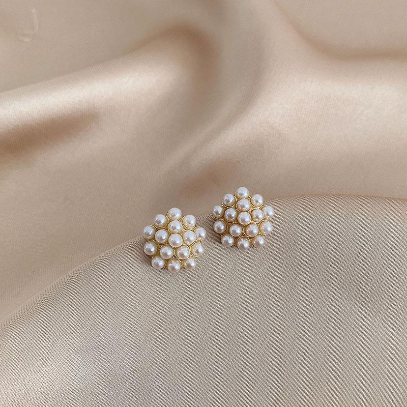 

Роскошные клипсы для ушей без прокола: Французский ретро дизайн с жемчугом для женщин