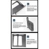 Desktop Computer Case Ssd Hdd Universal Hard Drive Bay Pci Card Slot Expansion Rack Suitable For 2.5-Inch/3.5-Inch Hard Drives