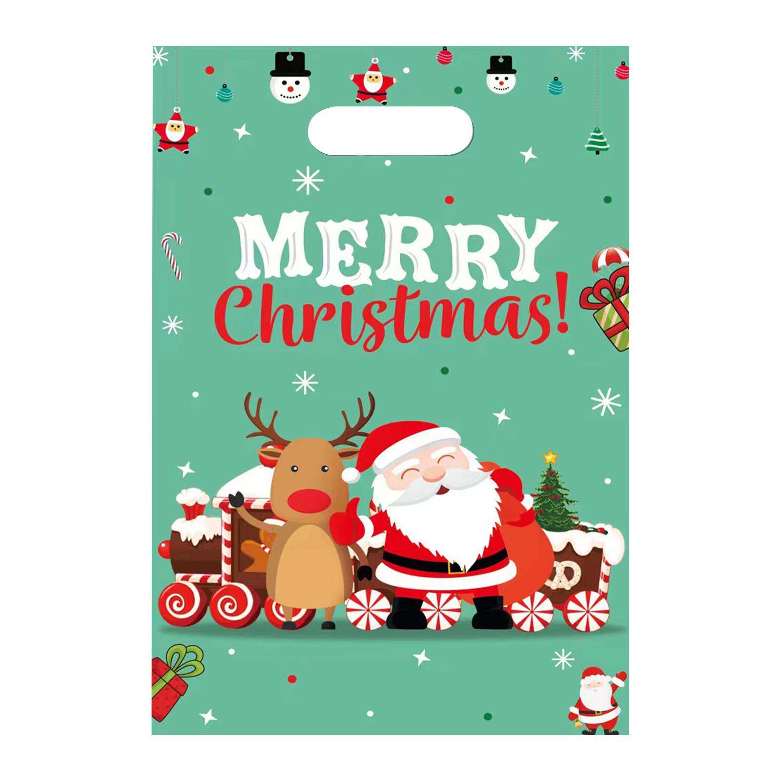 

Подарочный пакет на тему рождественской вечеринки Подарочный пакет для детской вечеринки со сладостями One Size синий