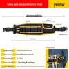 Portable Electrician Tool Belt: Sturdy, Multifunctional Waist Pouch for Construction Site Storage