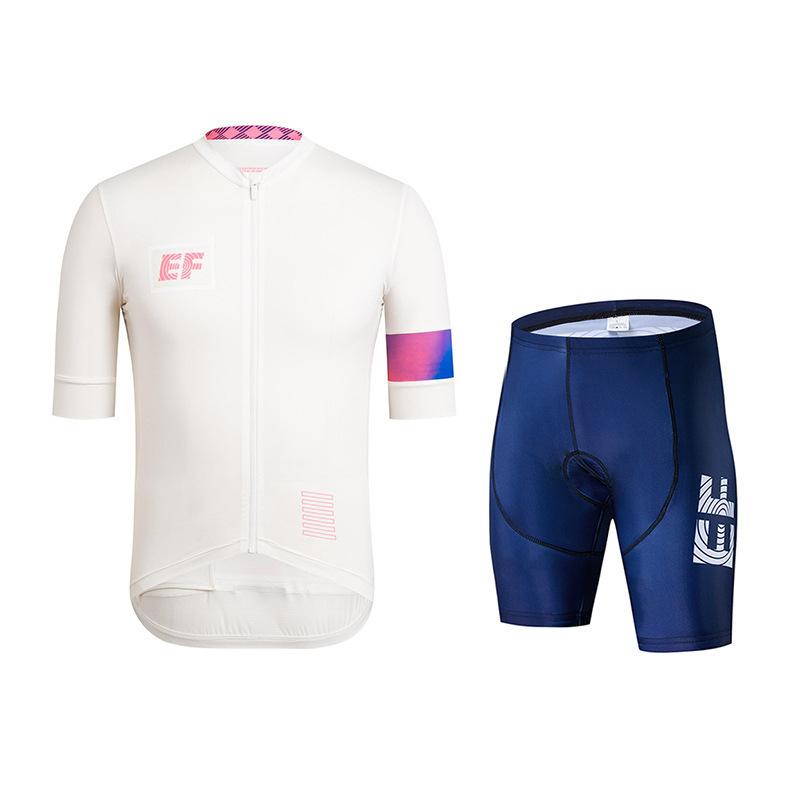 Summer New Short Sleeve Cycling Suit Strap Set Breathable Tour De France Road Bike Men's and Women'sEquipment 2026 Summer Suit Breathable Cycling Suit