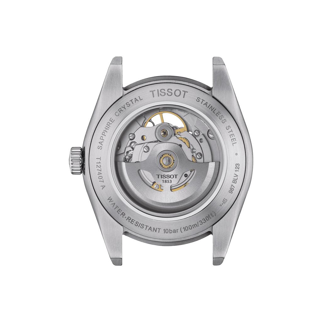 Tissot Stainless Steel blue Dial Men's Fashion Watch T127.407.11.041.01
