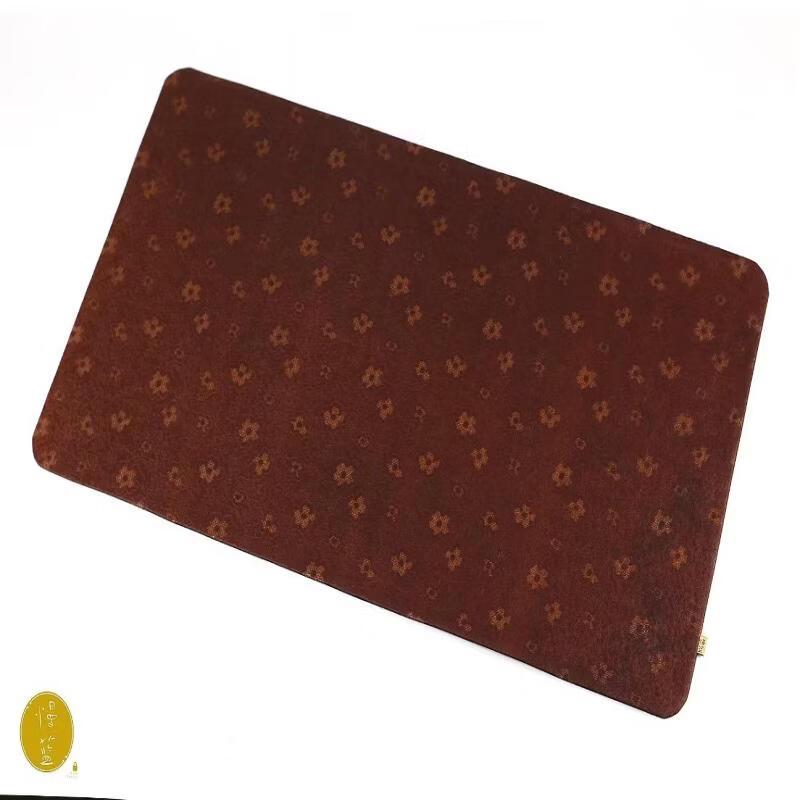 Gambiered Canton Gauze Tea Mat