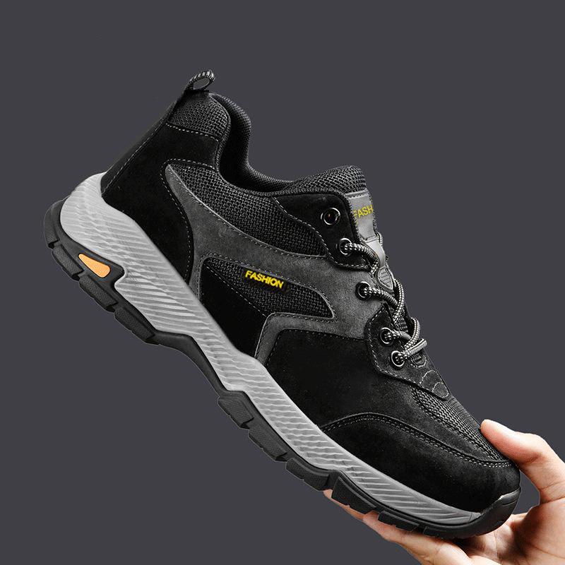 Men Work Shoes Spring New Sports Running Shoes Fashion Non Slip Wear-resistant Casual Sneakers Trainers Men Boots Zapatos Hombre