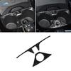 For BMW 2 Series F44 2024 Car Styling Center Console Gear Shift Panel Water Cup Holder Frame Sticker Trim