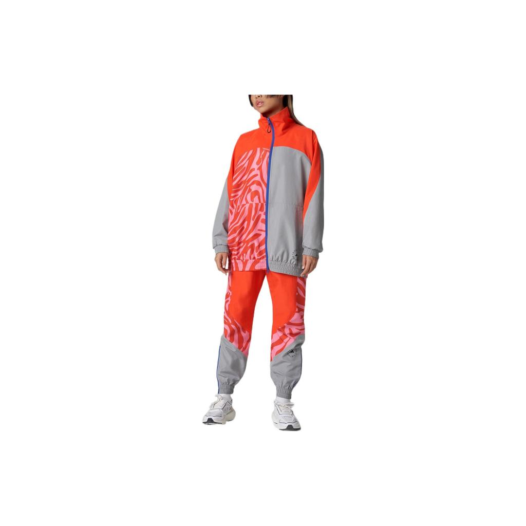 adidas X Stella McCartney Retro Sport Stehkragenjacke Damen Jacken Orange H59949