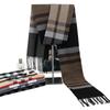 Autumn And Winter Scarves Imitation Cashmere Warm Men'S Plaid Scarf Manufacturers