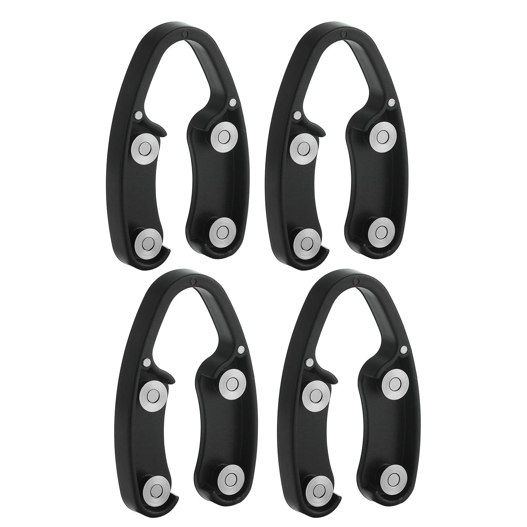 

4 шт. в упаковке из нержавеющей стали, инструмент для резки винной фольги из ABS, нержавеющие лезвия для удаления фольги с винных бутылок, резка винной алюминиевой фольги чёрный