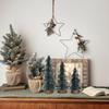 15/20/25cm Christmas Tree Pine Tree DIY Christmas Decorations For Home Table Navidad Xmas Ornaments New Year 2022 Kids Gift