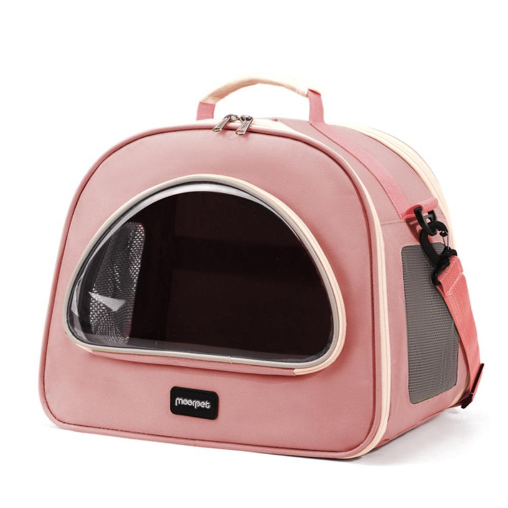 Pet Slings Bag Breathable Pet Cat Backpack Colorful Portable Cat Carrier Bag Foldable Pet Crossbody Bag Travel