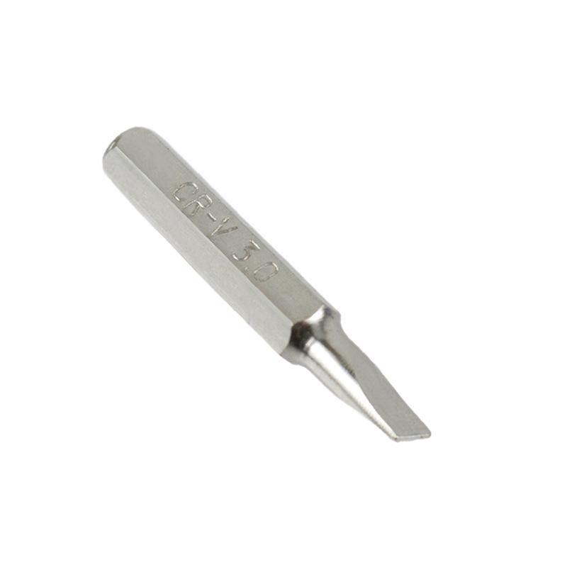 10-Piece 4mm Phillips, Flat, Torx Mobile Repair Bit Set - 25mm Short Length