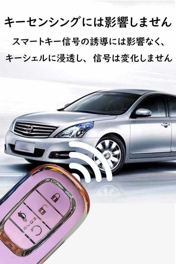 SANRILY Honda Key Case, Key Holder, Key Cover, Key Protection, New Vezel, RV, Accessory,