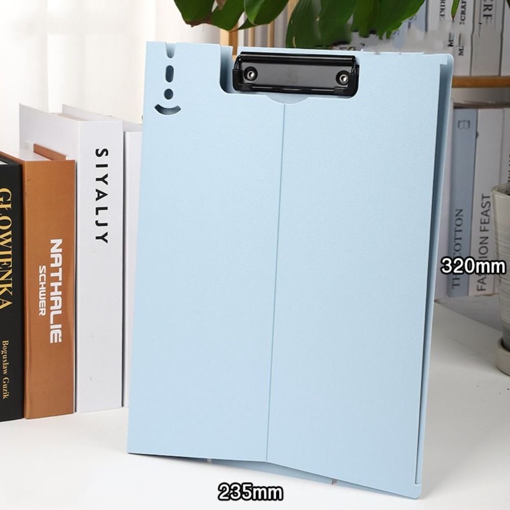 Writing Pad Stand File Folder Folding Paper Display Stand Briefcases A4 Board Clip Folder  Shelf