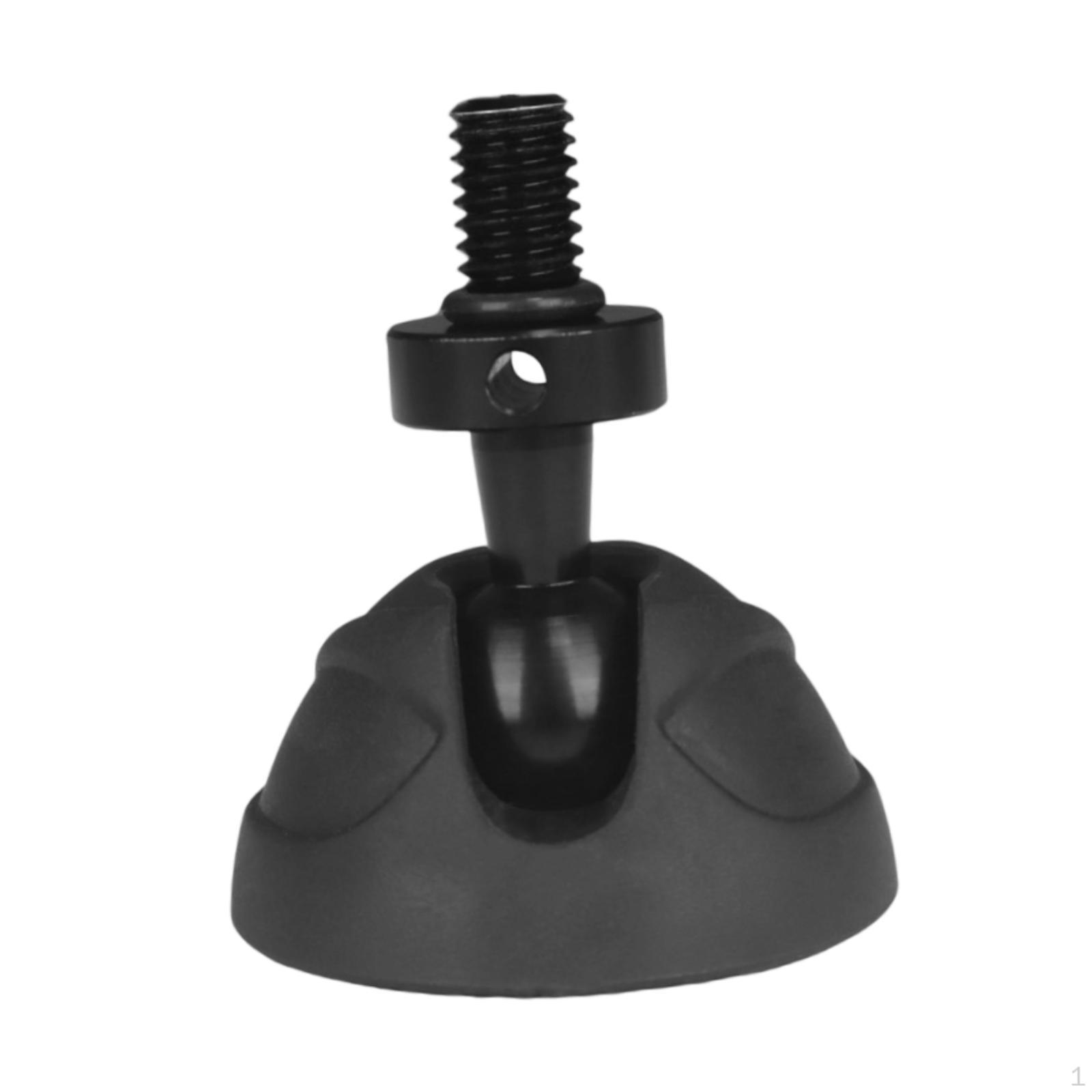 

Rubber Tripod Foot Pad, Support Feet Supplies, Compact Anti-Slip Parts, 3/8" Thread 1 Piece