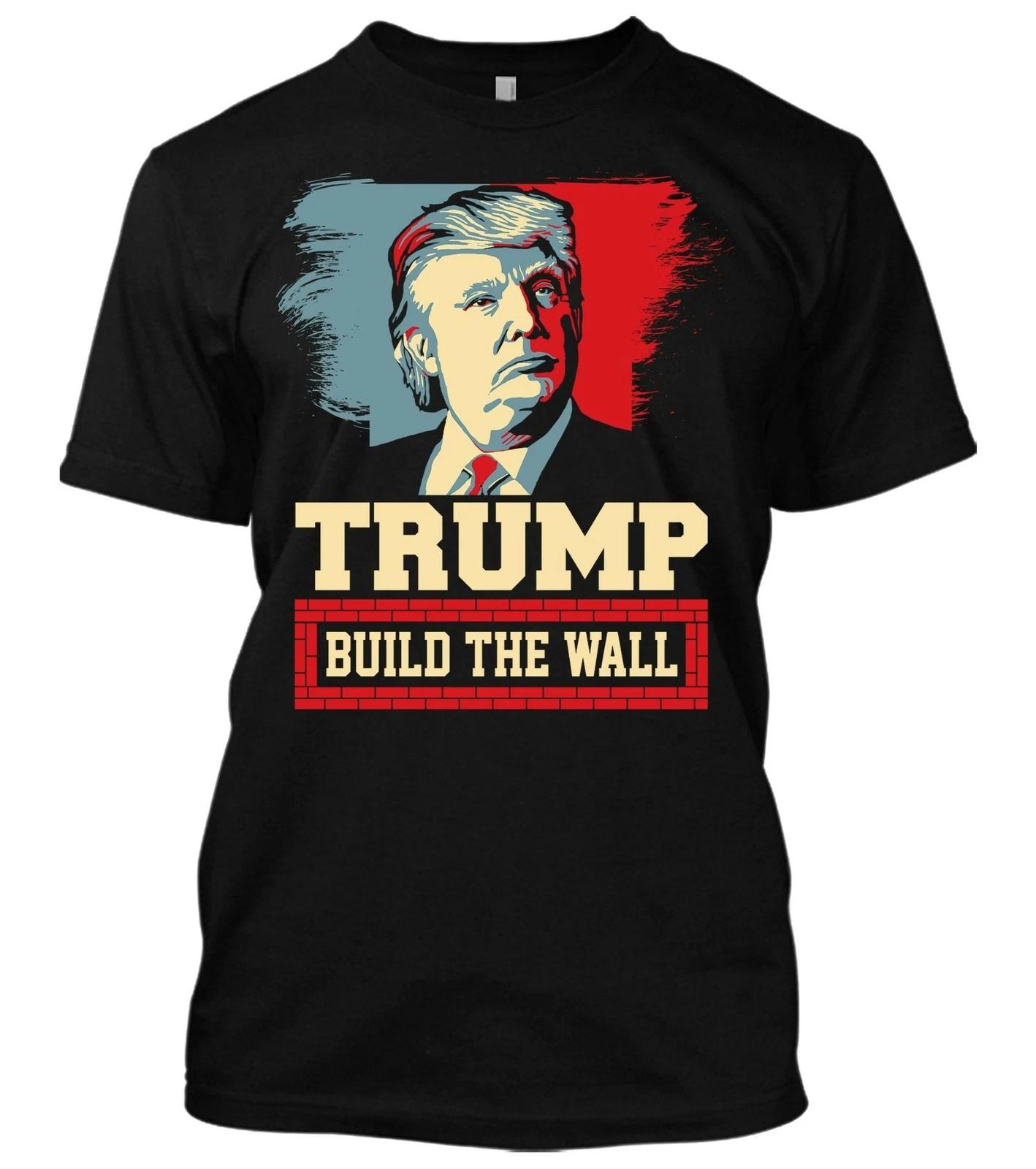 Donald Trump Liberal leader Build The Wall T-Shirt President Trump Pro Election M