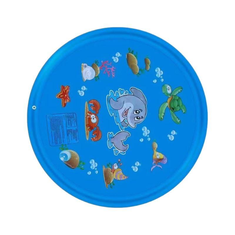 Dolphin Water Spray Mat for Children - Outdoor Lawn Play & Beach Surfing Game