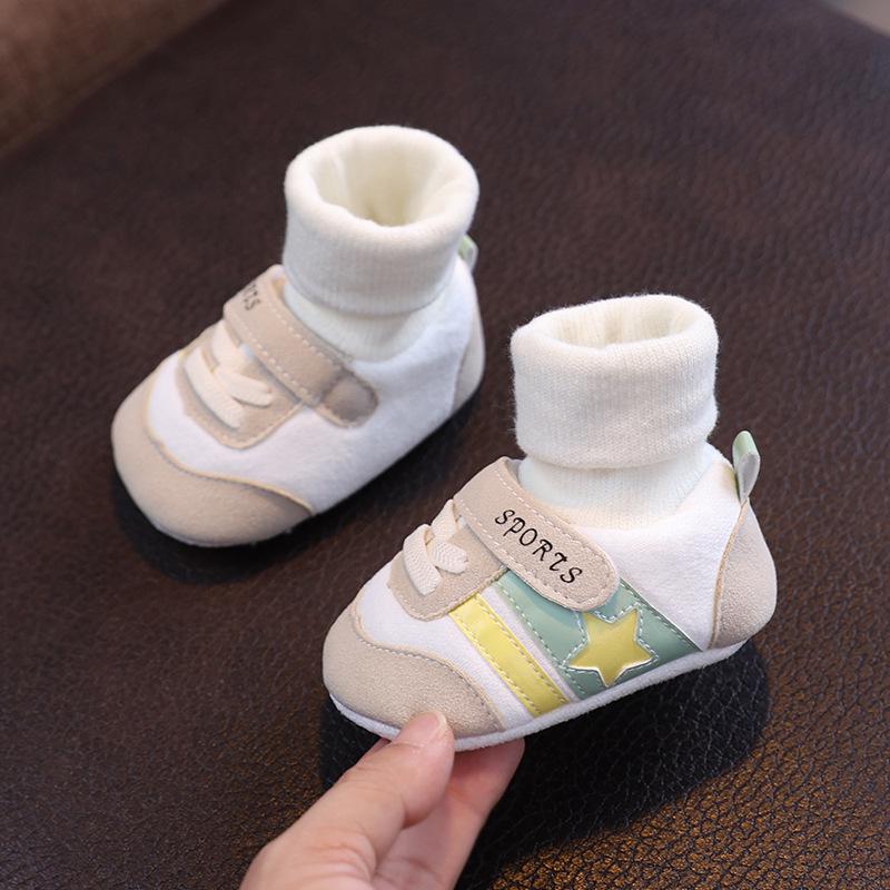 Infant Soft Sole Prewalker Shoes for 0-1 Year Old Boys and Girls - Non-Slip Newborn Learning To Walk Footwear