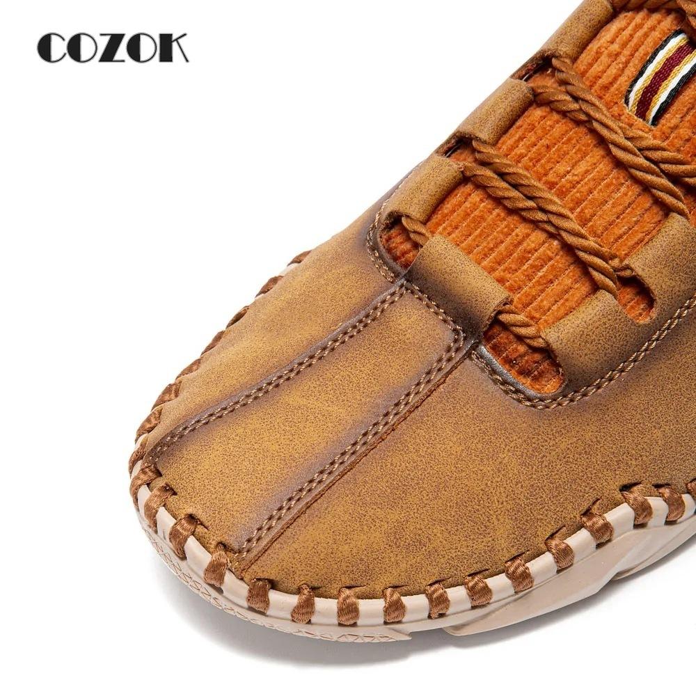 Móda Pánská obuv pro volný čas Pánská řidičská obuv Pohodlné mokasíny Prodyšné pánské ploché boty