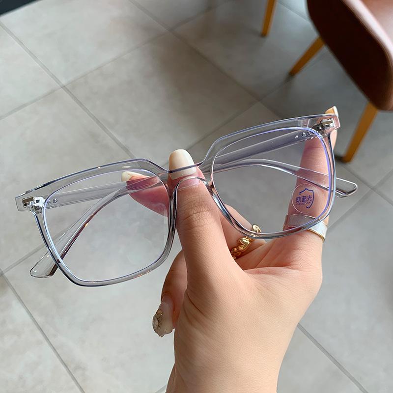 

Simple Style Glass Frames Eyeglasses Men Blue Lightweight Filtering Eye Eyeglasses Glass Frames Women Vintage Retro Eyeglasses Men