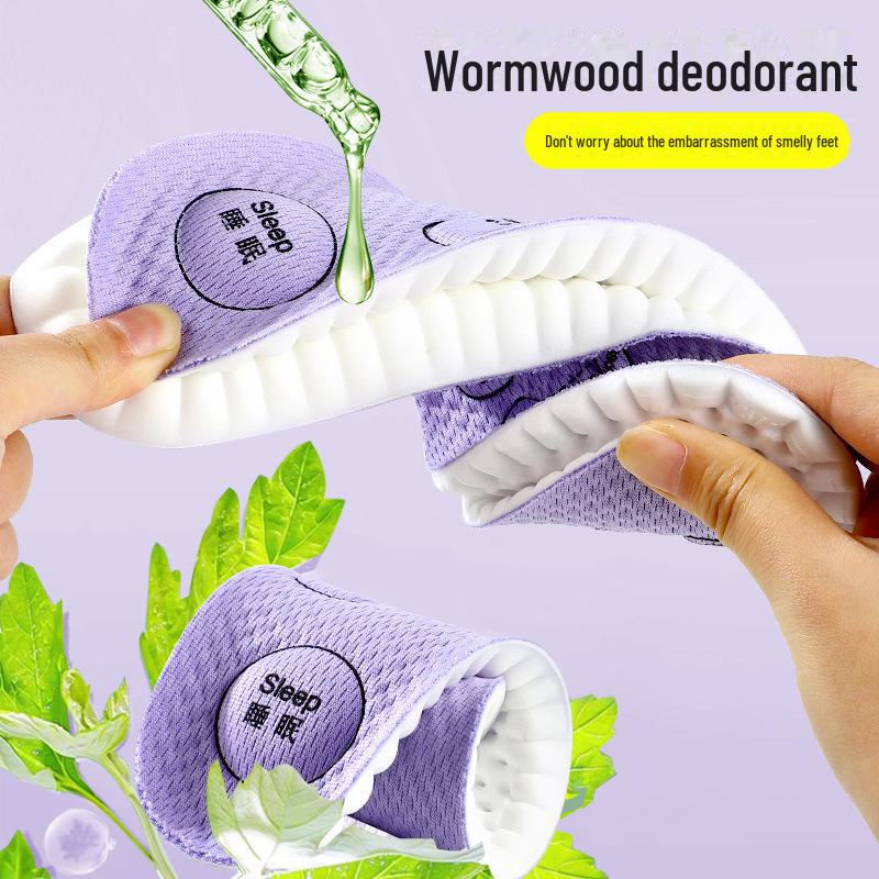 Brant antibacterian cu lavandă: Talpă moale, respirabilă, absorbantă de șocuri și transpirație, pentru sport și timp liber