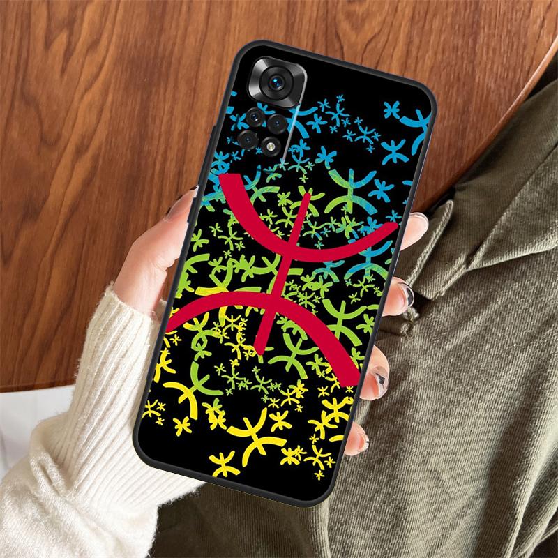 

Amazigh Berber Flag Case For Xiaomi Redmi Note 14 Pro 13 12 11 10 15 Pro Plus Redmi 15 C 13 10C 12C 13C 14C Cover Redmi 15C 4G