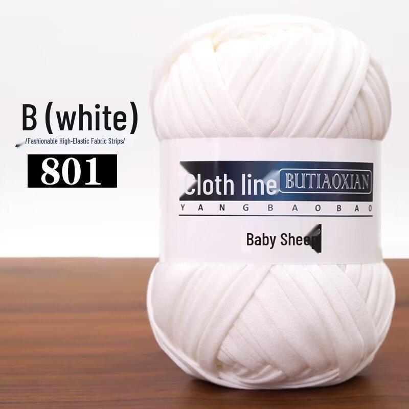 High Elasticity Handmade Crochet Yarn for Bags, Floor Mats, and DIY Weaving Projects