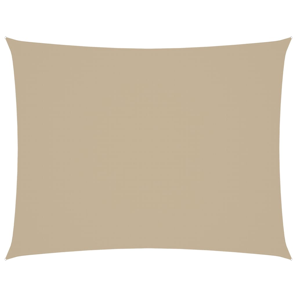 Vidaxl Rectangular Garden Sail, Oxford Fabric, 2.5X3.5 M, Beige