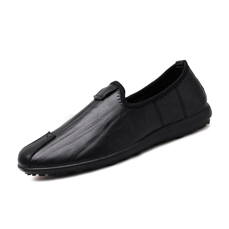 Fashion New High Quality Driving Mocassins Men's Shoes Leather Business Casual Shoes Fashion Slip-on Male Loafers Walking Shoes for Men