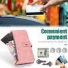 Crossbody Leather Zipper Cards Solt Wallet Case For Samsung Galaxy A54 A14 A34 A23 A12 A53 A52 S23 Ultra S22 S21 FE Pocket Cover