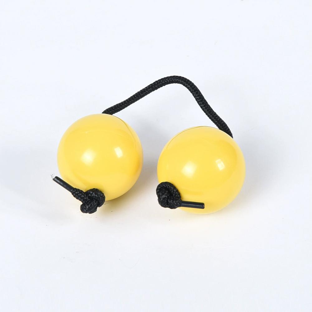 1 Pair Sand Egg Asalato African Shakers Fingertip Abs Sand Ball Kashaka Instrument for Adults Beginners