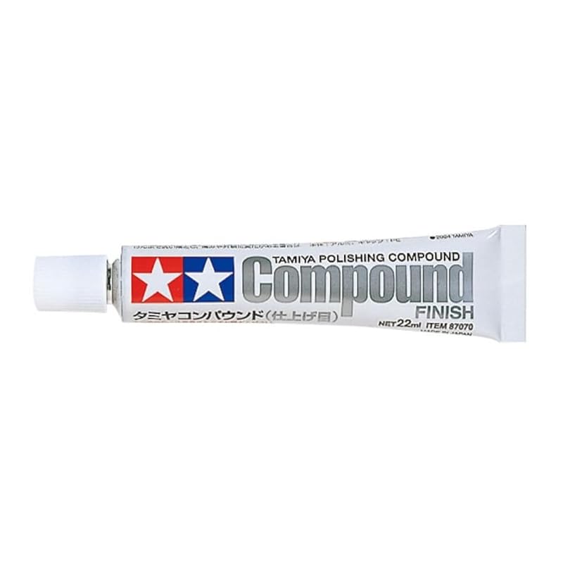 Tamiya Makeup Materials Series No. 70 Tamiya Compound Finishing Grade 22ml Model Polishing Material 87070