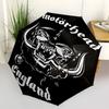 1pc Mot?rhead England Automatic Open,Windproof, Compact Travel Umbrella, Gift for Birthday, Christmast93070