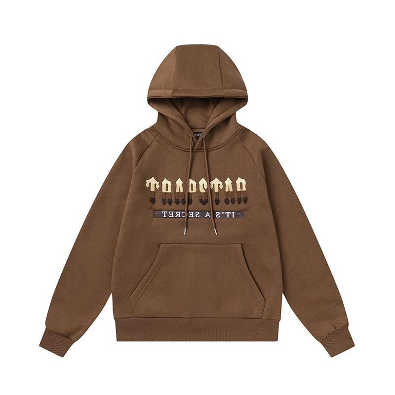 Mens Oversized Hooded Sweatshirt Jogger Set With Embroidered Letter Streetwear Casual Outfit