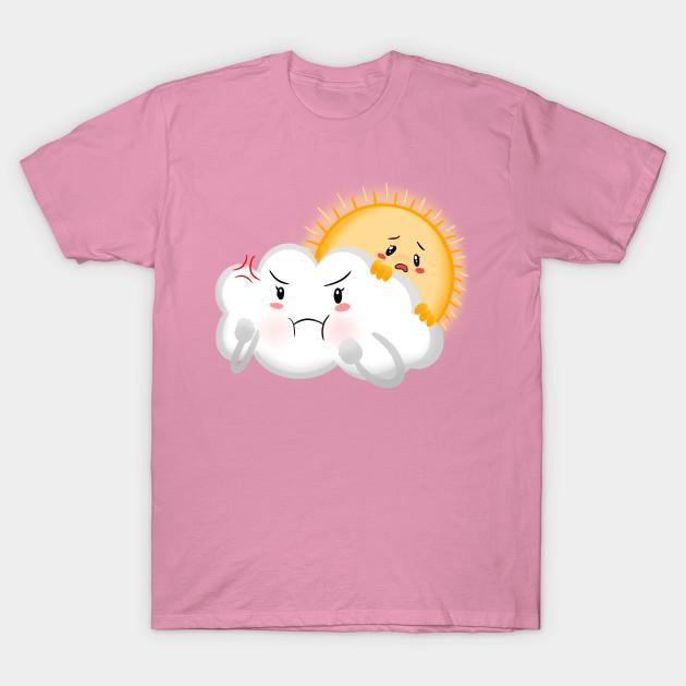T Shirt Women Cute Cloudy Day Harajuku Print Kawaii Tshirt Summer Short Sleeve Female T-Shirt Top Tee
