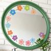 Dopamine Colorful Small Flower Outdoor Balcony Glass Mirror Beautification Decoration Stickers