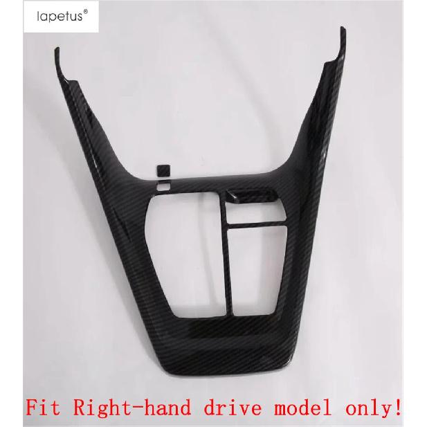 Central Control Gear Shift Panel Frame Decoration Cover Trim For TOYOTA RAV4 RAV 4 XA50  - 2024 ABS Carbon Fiber Accessories