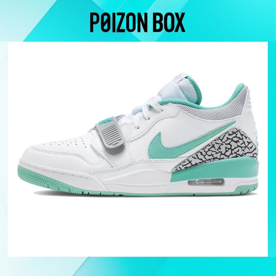 

кроссовки Jordan Legacy 312 Low White Turquois CD7069-130