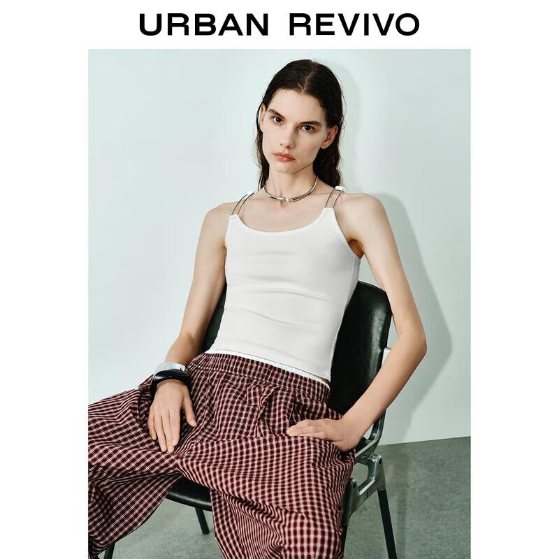 

UR Women s Metal Buckle Slim Sleeveless Vest M