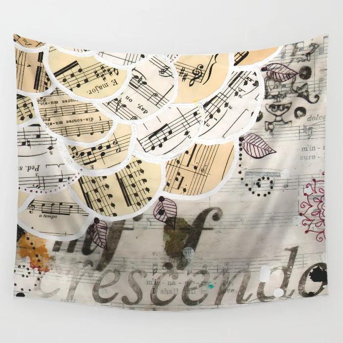 Tapestry Wall Covering Rug Boho Bedspread Home Decor Shiny Mandala Pattern Hippie Hanging